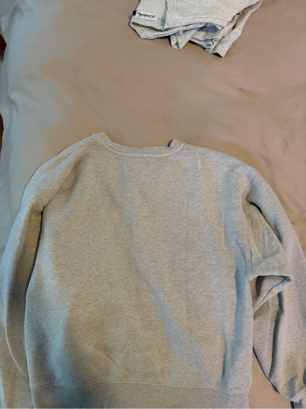 Aritzia Light Gray Crewneck Sweatshirt - Picture 4 of 4